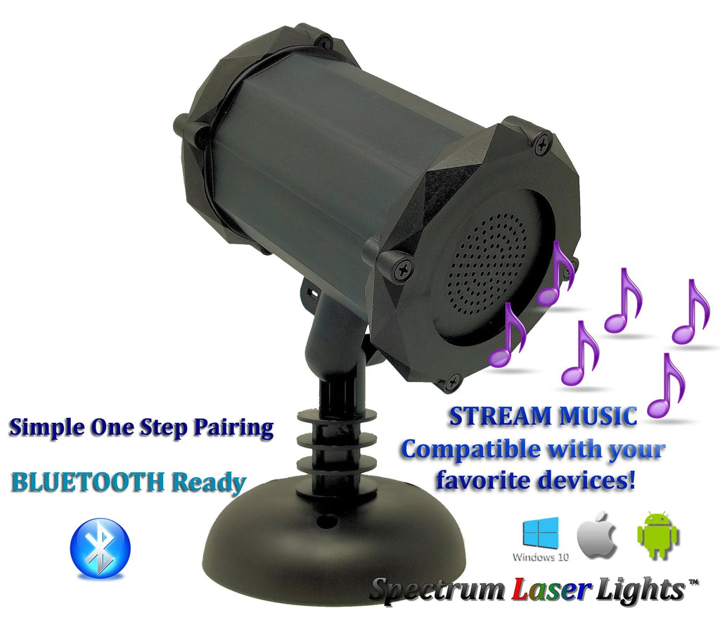 Spectrum Blue Galaxy Projector Green Laser and Nebula Cloud with Bluetooth Speaker (SL-43) SL-43