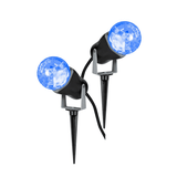 Icy Blue LED Moving Water Projector Light - 2 Pack blueledmovewater