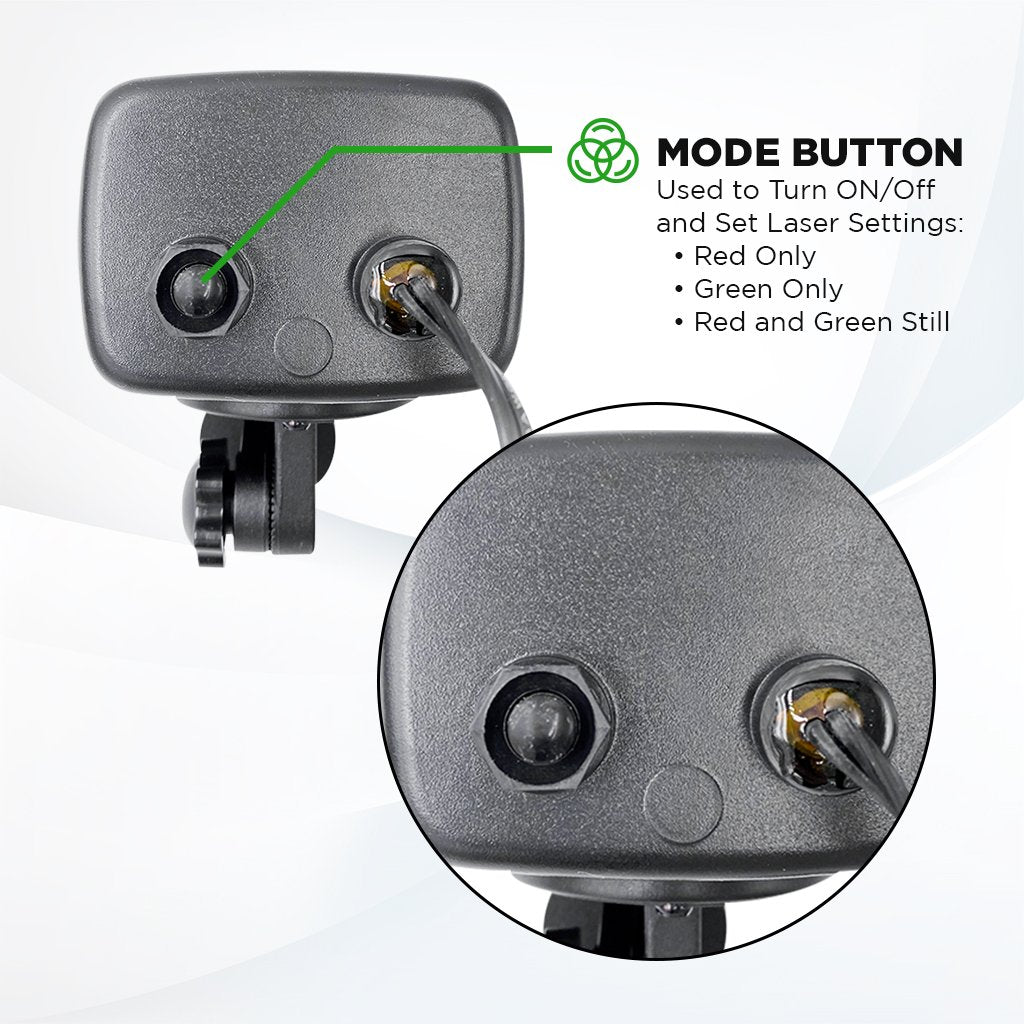 Night Stars Double Coverage - Red and Green Laser Light LL03-QUATRO