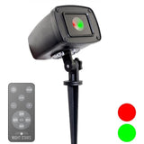 Night Stars Red & Green Shimmer Laser Light with Remote LL03-RG-SHIM