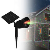 Solar Powered Laser Light Projector
