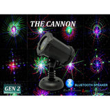 Spectrum Cannon RGB Moving 16 Pattern Laser Projector with Bluetooth Speaker (SL-39)
