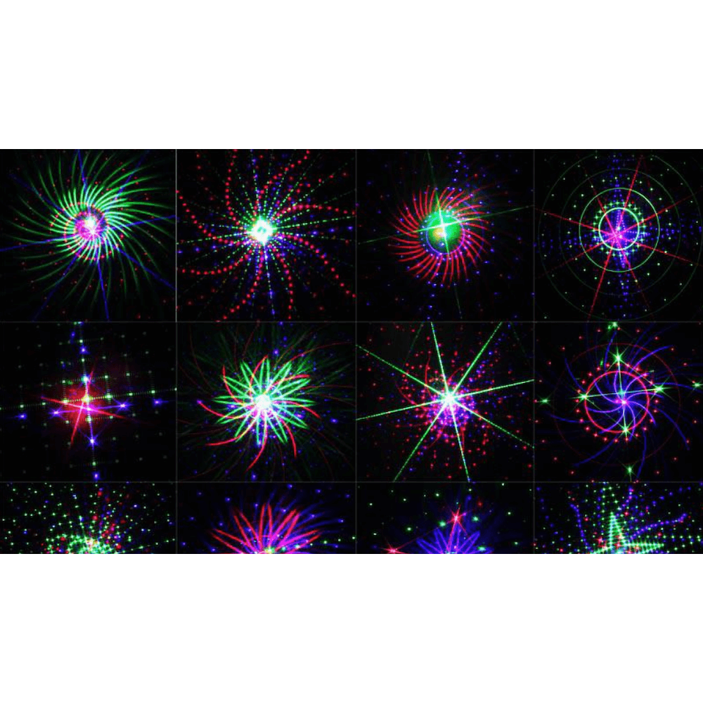 Spectrum Cannon RGB Moving 16 Pattern Laser Projector with Bluetooth Speaker (SL-39) SL-39