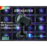 Spectrum Enchanter 48 Pattern 3D Laser Projector with Bluetooth Speaker (SL-41)