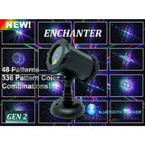 Spectrum Enchanter 48 Pattern 3D Laser Projector with Bluetooth Speaker (SL-41) SL-41