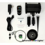 Spectrum White Laser Light with 7 Color Options & Bluetooth Speaker (SL-47) SL-47