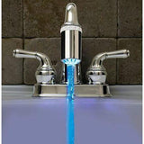 Temperature Controlled LED faucet light