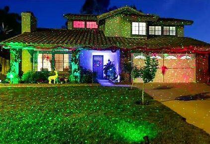 Outdoor Laser Light Projector Photo Gallery