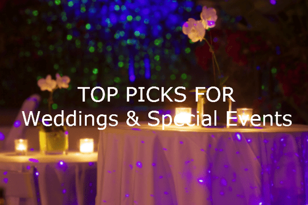 Wedding &amp; Special Event Picks