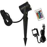 16 Color LED Landscape Light with Remote Control 16colorled