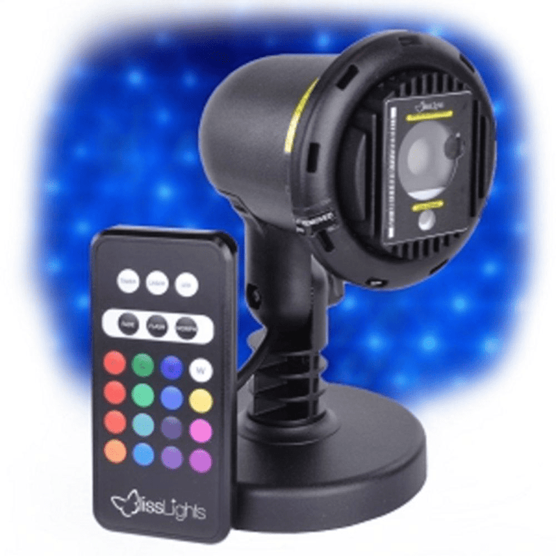 Blue BlissLights Spright COLOR Laser Light with LED COM-LB-STN