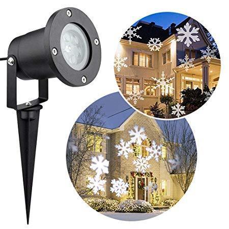 Flying Snowflake projector JanieSnowflake