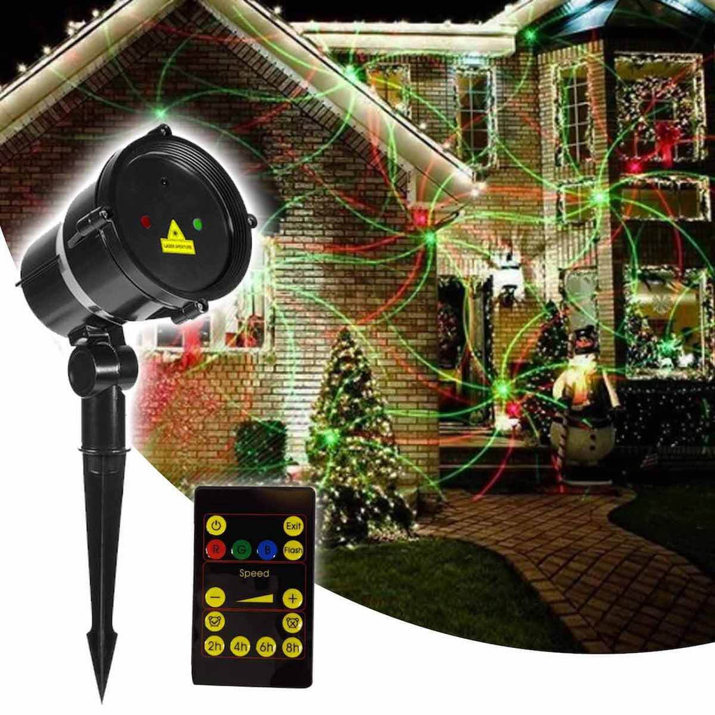 Led Green Projection Light Laser Landscape Projector Christmas Projector Lights, Led Christmas