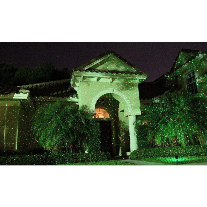 Night Stars Moving Red & Green Kaleidoscope Laser Projector LL03-RG-MOV-R