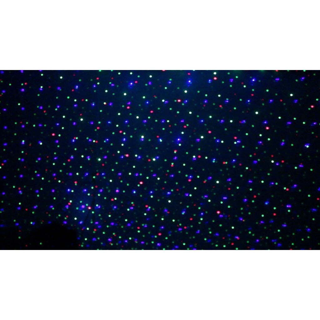 Night Stars Premium Red, Green & Blue Laser Projector with Remote LL03-RGB-R