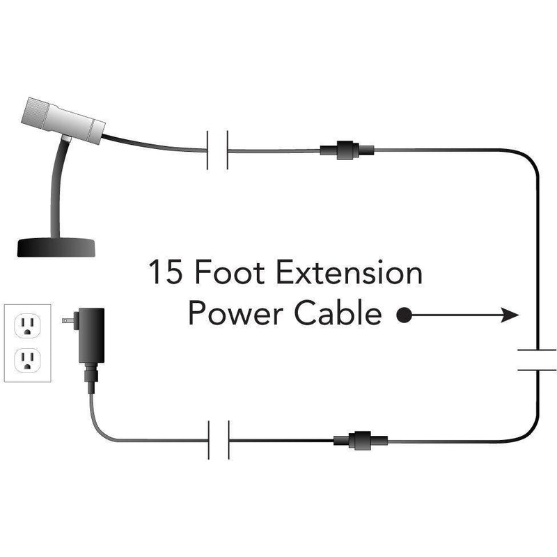 Sparkle Magic 15 Foot Extension Power Cable EXC1