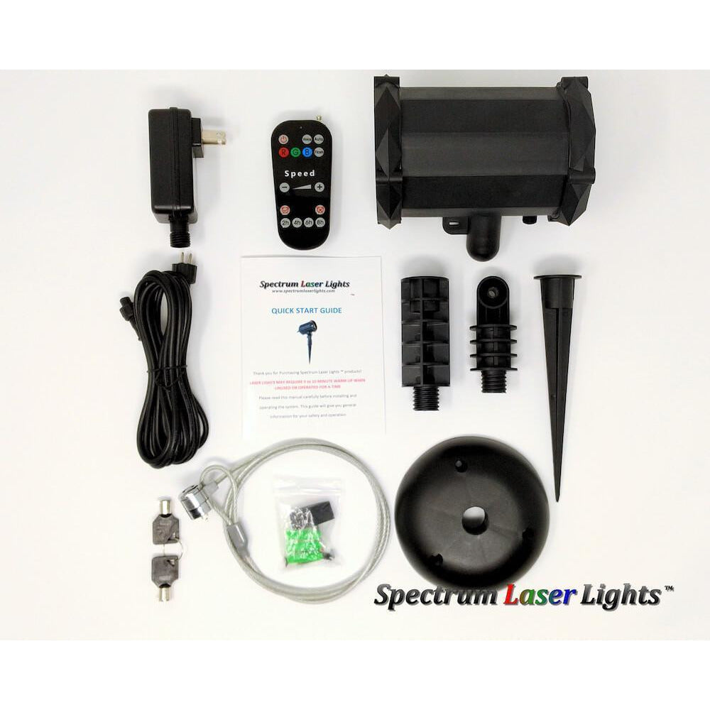 Spectrum RGB Moving 18 Pattern Laser Projector with Bluetooth Speaker (SL-38) SL-38