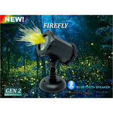 Spectrum Firefly Yellow Laser Projector with Blue LED Cloud & Bluetooth Speaker (SL-55)